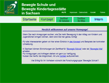 Tablet Screenshot of bewegte-schule-und-kita.de